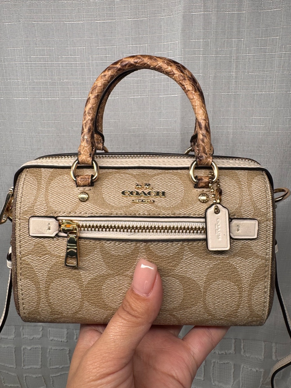 Coach mini Rowan crossbody - EUC!!
